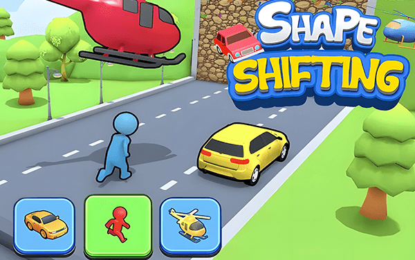 Shape Shifter 3D - Transform Run