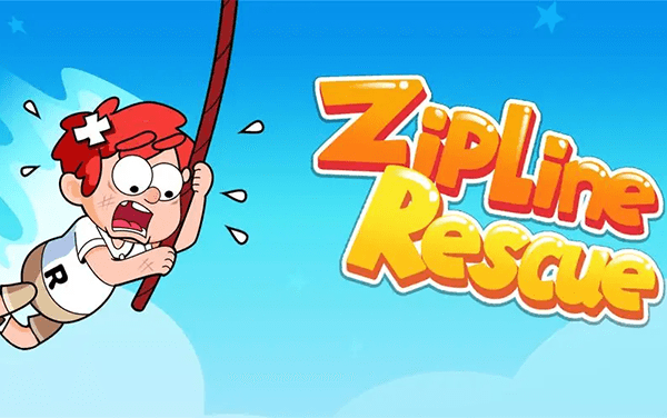 Zipline Rescue - Brain Puzzle